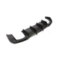 Audi A3 S Line – K Style Carbon Fiber Rear Diffuser - Exotics Carbon Design