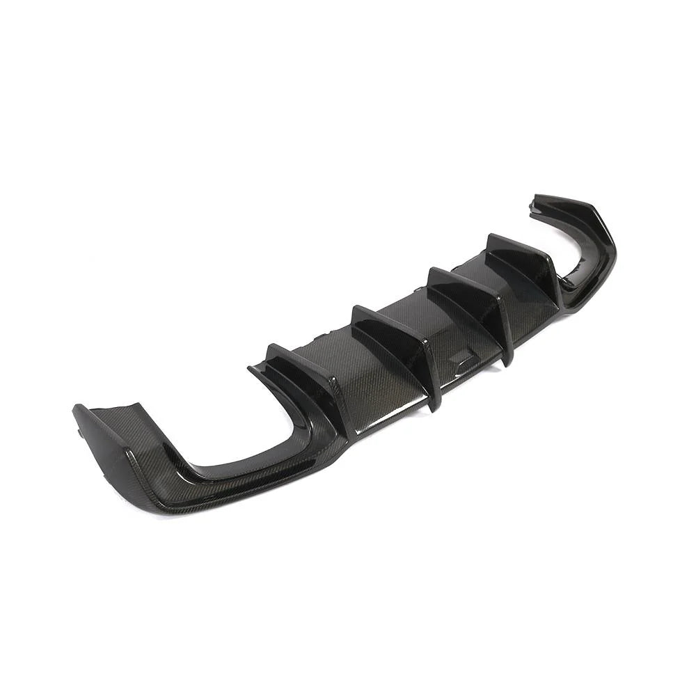 Audi A3 S Line – K Style Carbon Fiber Rear Diffuser - Exotics Carbon Design