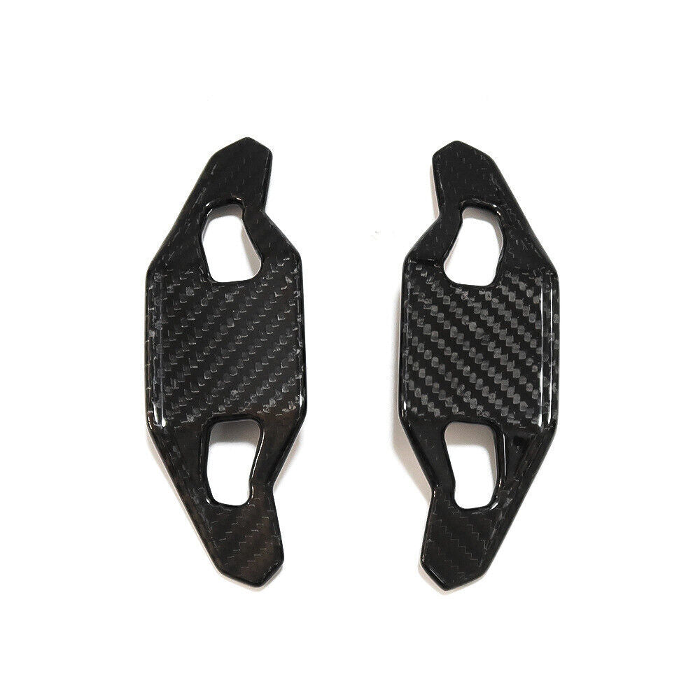 Carbon Fiber Steering Paddle Shifter Extensions – Compatible with Audi A3 / S3 / RS3 / A4 / S4 / RS4 / A5 / S5 / RS5 - Exotics Carbon Design
