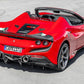 Ferrari F8 - Capristo Style Carbon Fiber Rear Spoiler - Exotics Carbon Design
