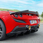 Ferrari F8 - Capristo Style Carbon Fiber Rear Spoiler - Exotics Carbon Design