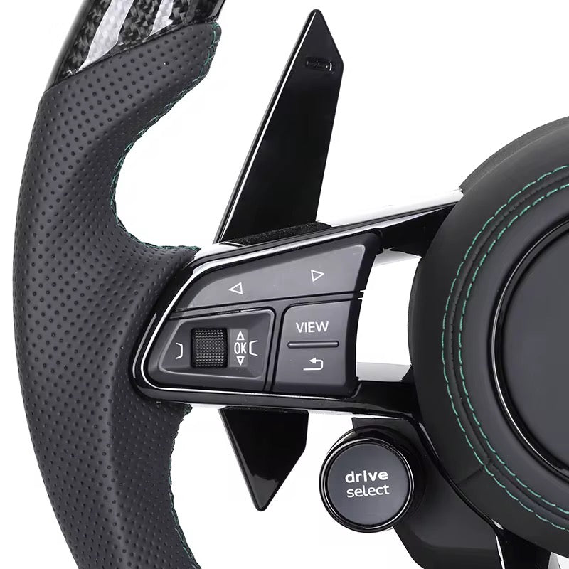 (2017-2023) Audi RS3 - Carbon Fiber Steering Wheel - Exotics Carbon Design