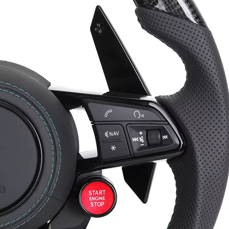 (2017-2023) Audi RS3 - Carbon Fiber Steering Wheel - Exotics Carbon Design