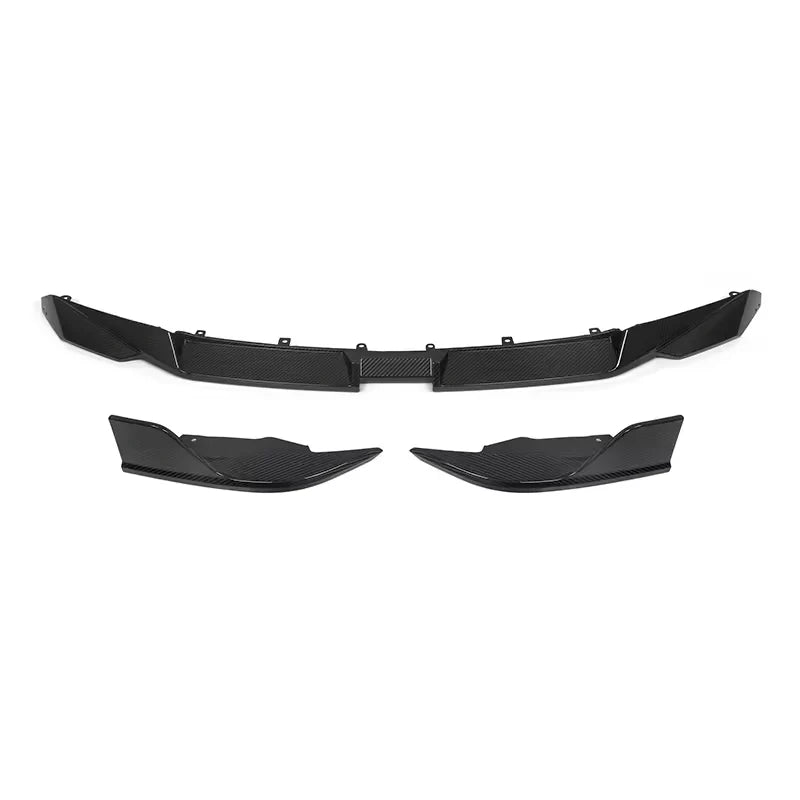 BMW M8 F91/F92/F93 - SQ Style Carbon Fiber Front Lip - Exotics Carbon Design