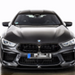 BMW M8 F91/F92/F93 - SQ Style Carbon Fiber Front Lip - Exotics Carbon Design