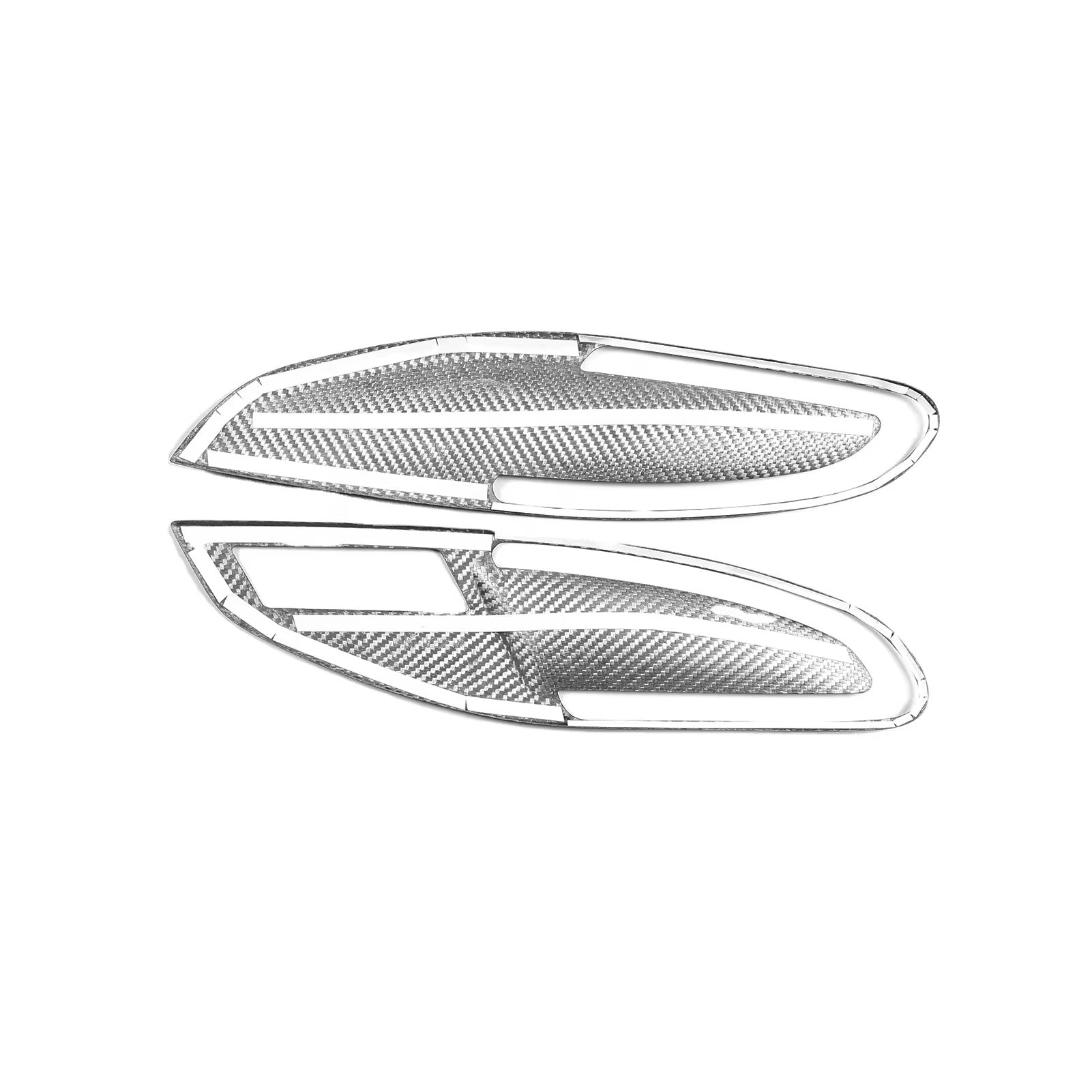 Porsche 718 – Carbon Fiber Inner Door Handle - Exotics Carbon Design