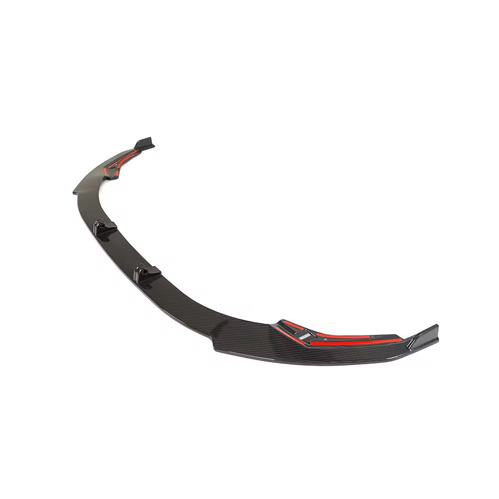 Audi S3 – Carbon Fiber Front Lip - Exotics Carbon Design