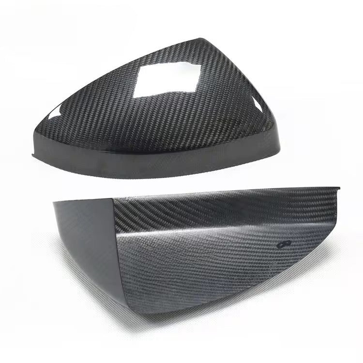 Audi TTRS – Carbon Fiber Mirror Covers (2016–2023) - Exotics Carbon Design