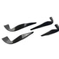 Audi TTRS – Carbon Fiber Front Bumper Canards (2018–2022) - Exotics Carbon Design