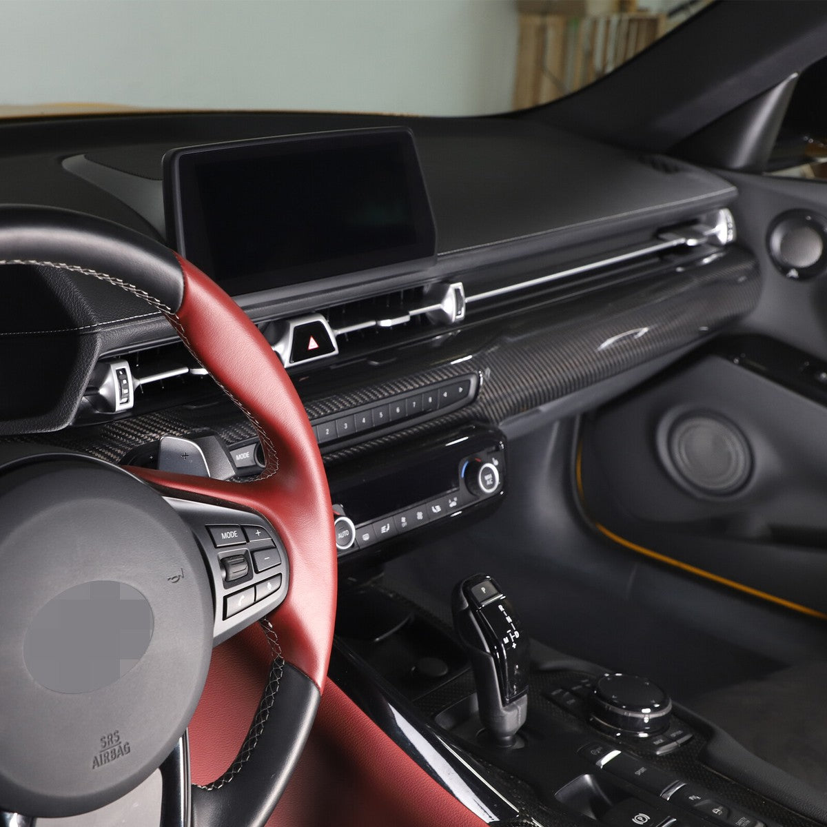 Toyota A90 Supra Carbon Fiber Dashboard Trim - Exotics Carbon Design