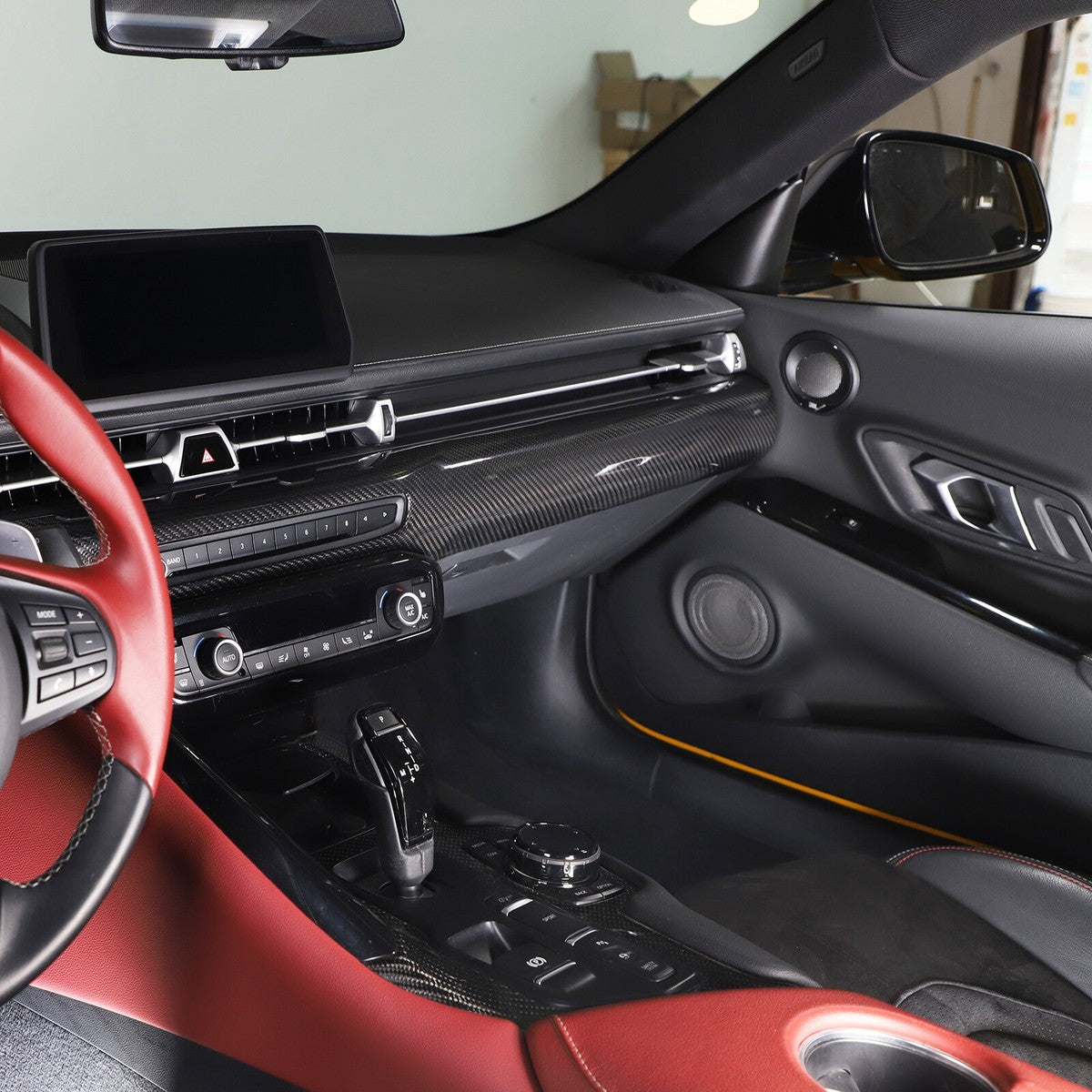 Toyota A90 Supra Carbon Fiber Dashboard Trim - Exotics Carbon Design