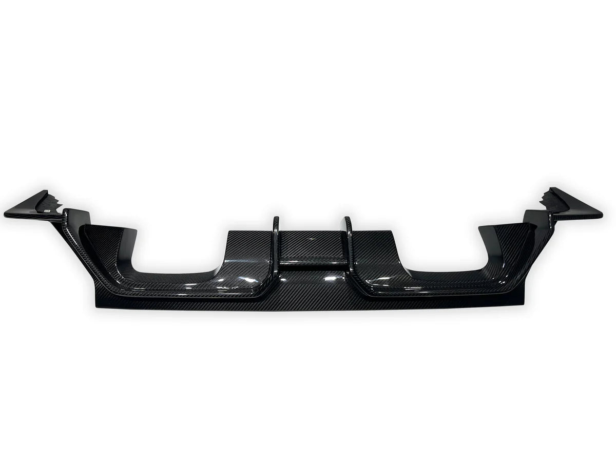 APR Style Carbon Fiber Rear Diffuser V2 - BMW G87 M2 - Exotics Carbon Design