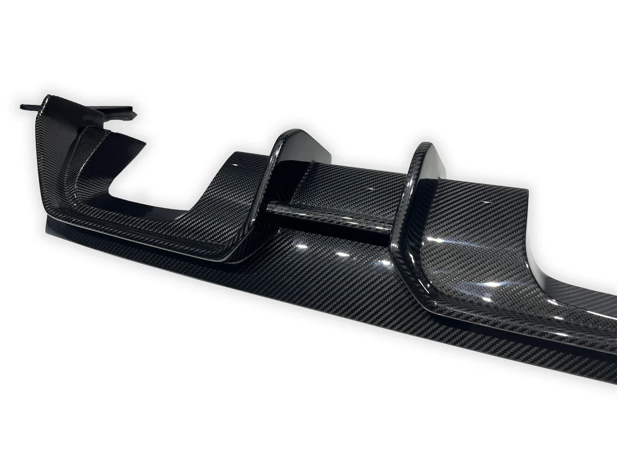 APR Style Carbon Fiber Rear Diffuser V2 - BMW G87 M2 - Exotics Carbon Design