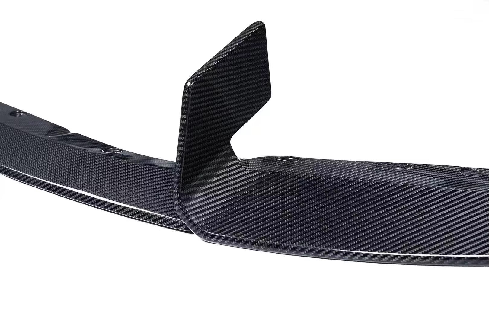 BMW M2 G87 - Dry Carbon Fiber AD Style Front Lip - Exotics Carbon Design