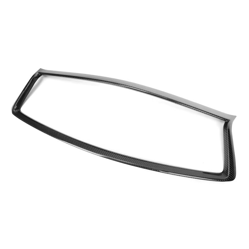 2018+ Infiniti Q50 – Carbon Fiber Front Grill Trim Frame - Exotics Carbon Design