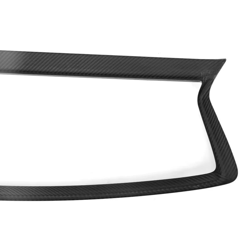 2018+ Infiniti Q50 – Carbon Fiber Front Grill Trim Frame - Exotics Carbon Design