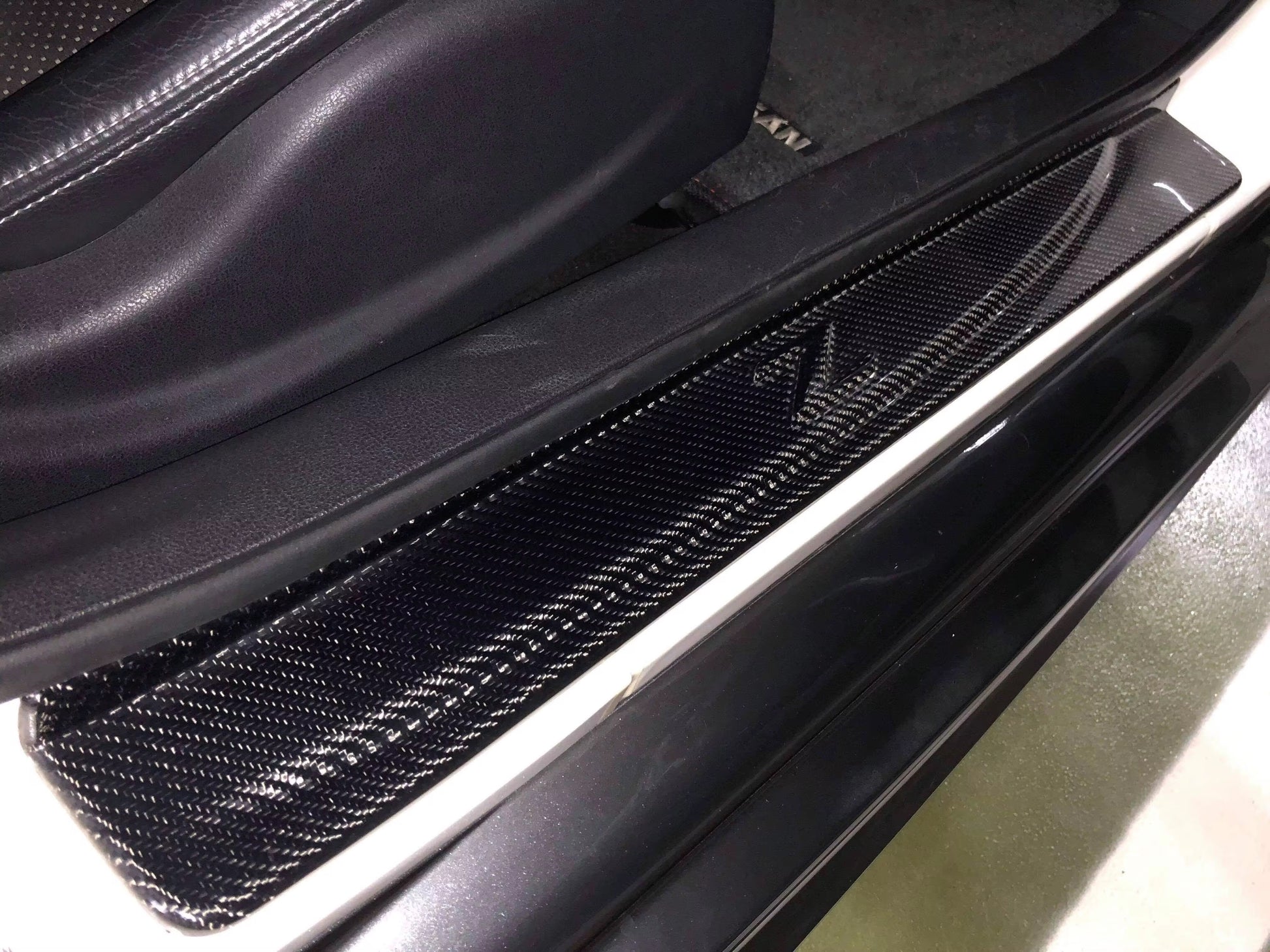 Nissan 370Z – Carbon Fiber Door Sills (2009–2020) - Exotics Carbon Design