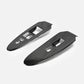 Nissan 370Z Z34 – Carbon Fiber Window Switch Covers - Exotics Carbon Design