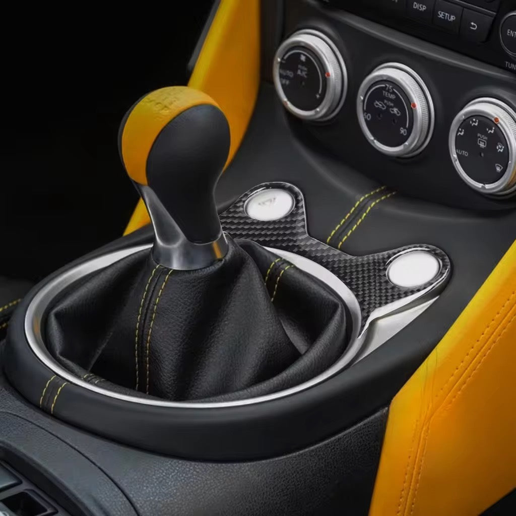 Nissan 370Z – Carbon Fiber Gear Panel Trim - Exotics Carbon Design