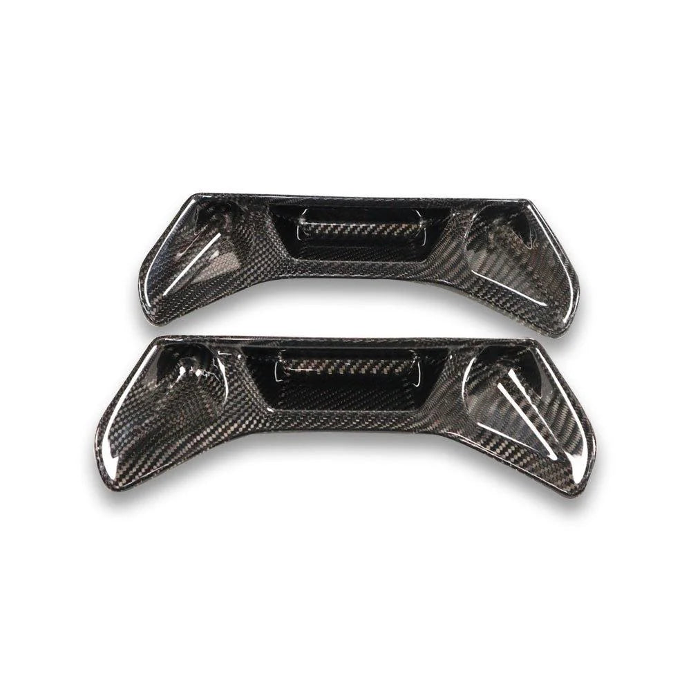 Toyota A90 Supra – Carbon Fiber Seat Trims - Exotics Carbon Design