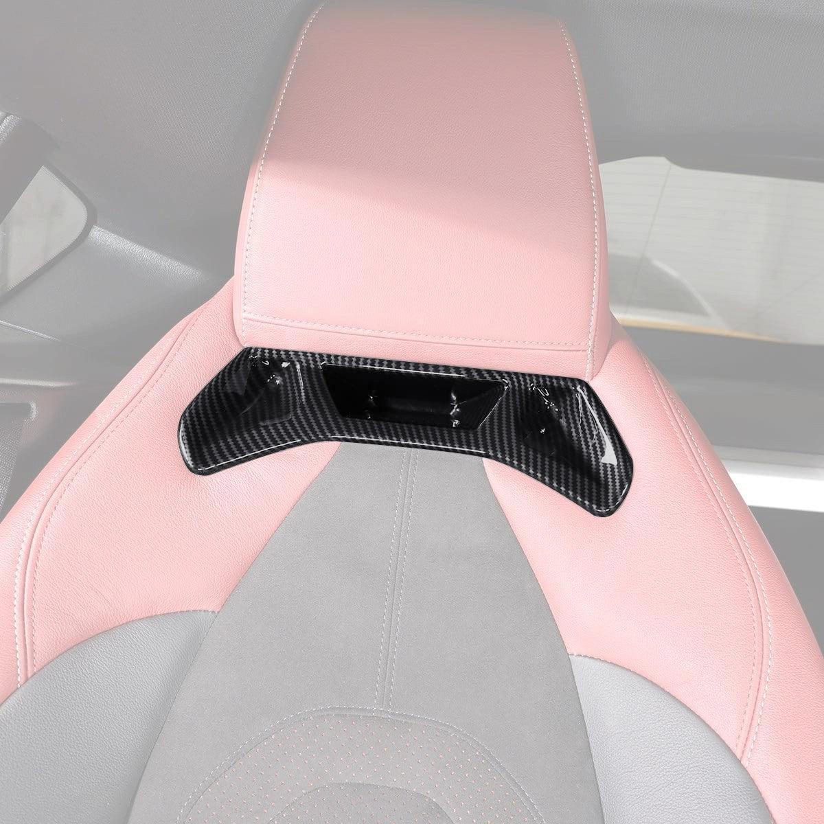 Toyota A90 Supra – Carbon Fiber Seat Trims - Exotics Carbon Design