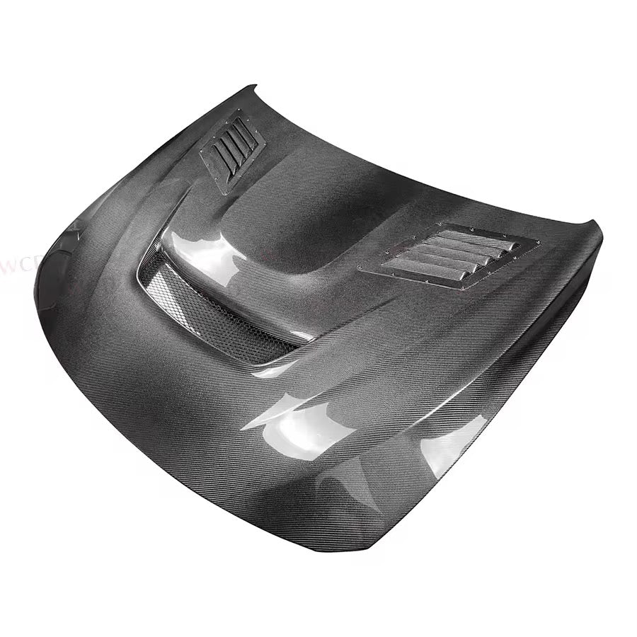 BMW M3 F80 / M4 F82 – Carbon Fiber Vented Front Hood - Exotics Carbon Design
