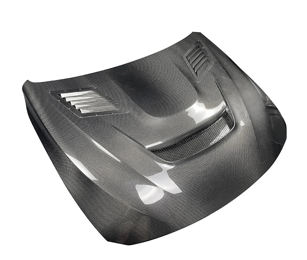 BMW M3 F80 / M4 F82 – Carbon Fiber Vented Front Hood - Exotics Carbon Design