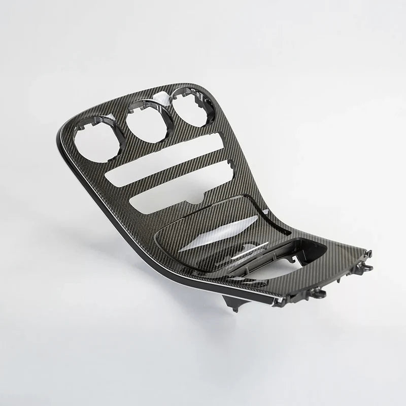 Mercedes-Benz C-Class / C43 / C63 – OEM Carbon Fiber Center Console Trim - Exotics Carbon Design