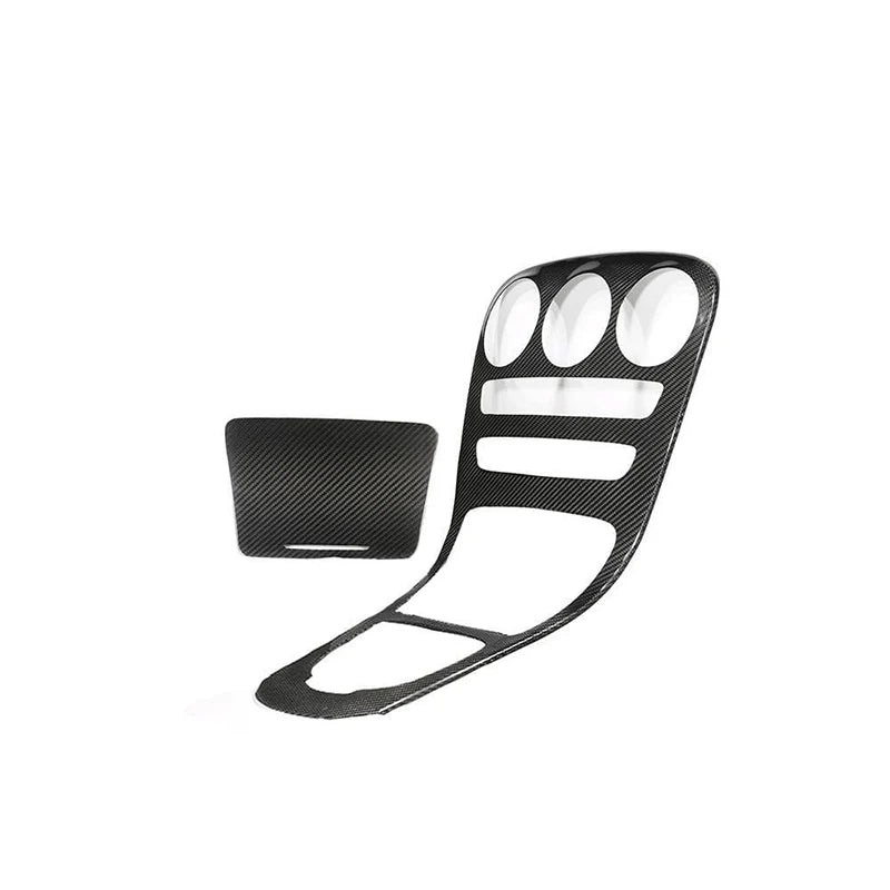 Mercedes-Benz C-Class / C43 / C63 – OEM Carbon Fiber Center Console Trim - Exotics Carbon Design