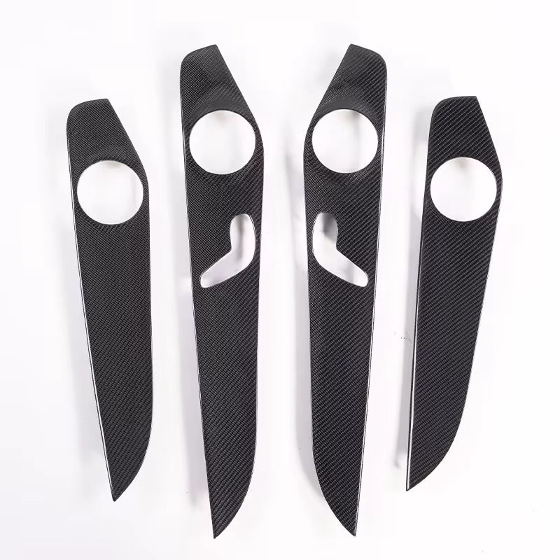 Mercedes-Benz C-Class / C43 / C63 – Carbon Fiber Center Panels & Door Panel Replacements - Exotics Carbon Design