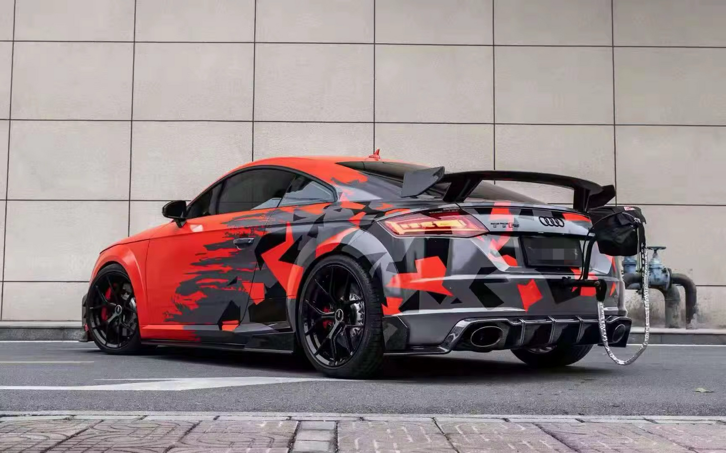 Audi TTRS 8s - Carbon Fiber Full Performance Kit - Exotics Carbon Design