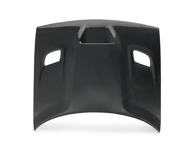 Dodge Challenger – Carbon Fiber Vented Hellcat Style Hood - Exotics Carbon Design