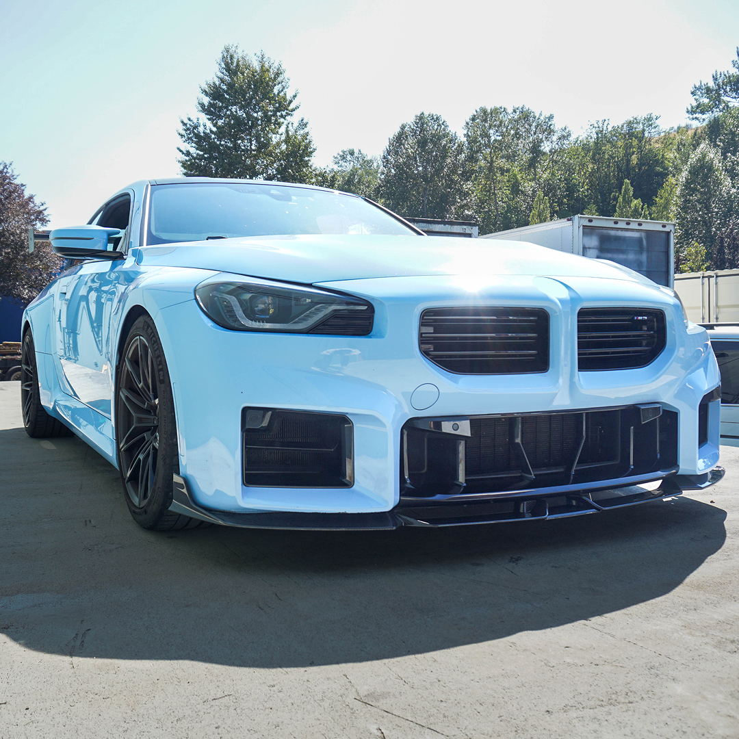 BMW M2 G87 – APR Style Dry Carbon Fiber Front Lip - Exotics Carbon Design
