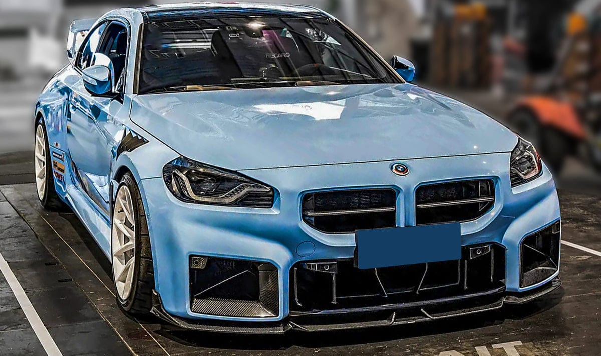 BMW M2 G87 – APR Style Dry Carbon Fiber Front Lip - Exotics Carbon Design