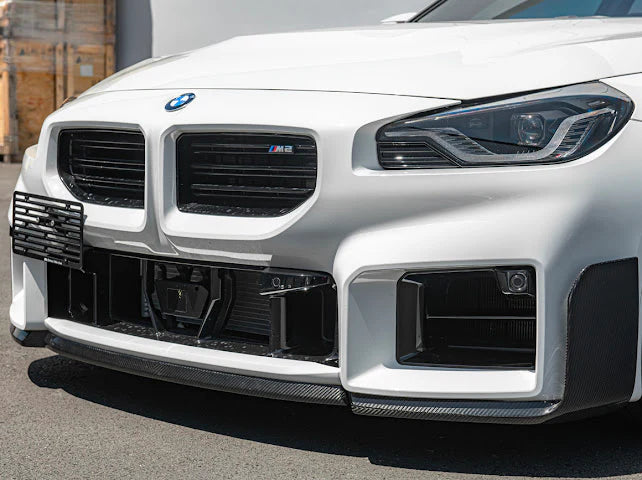 BMW M2 G87 – MP Style 3-Piece Carbon Fiber Front Splitter Lip - Exotics Carbon Design