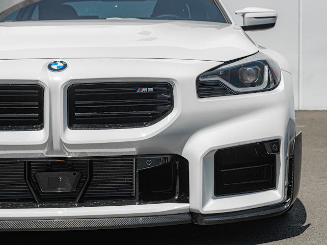 BMW M2 G87 – MP Style 3-Piece Carbon Fiber Front Splitter Lip - Exotics Carbon Design