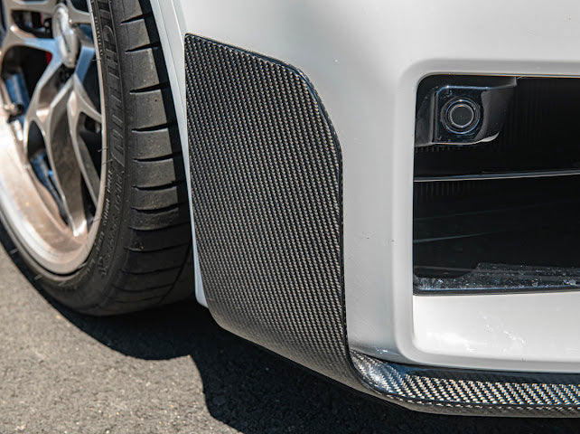 BMW M2 G87 – MP Style 3-Piece Carbon Fiber Front Splitter Lip - Exotics Carbon Design