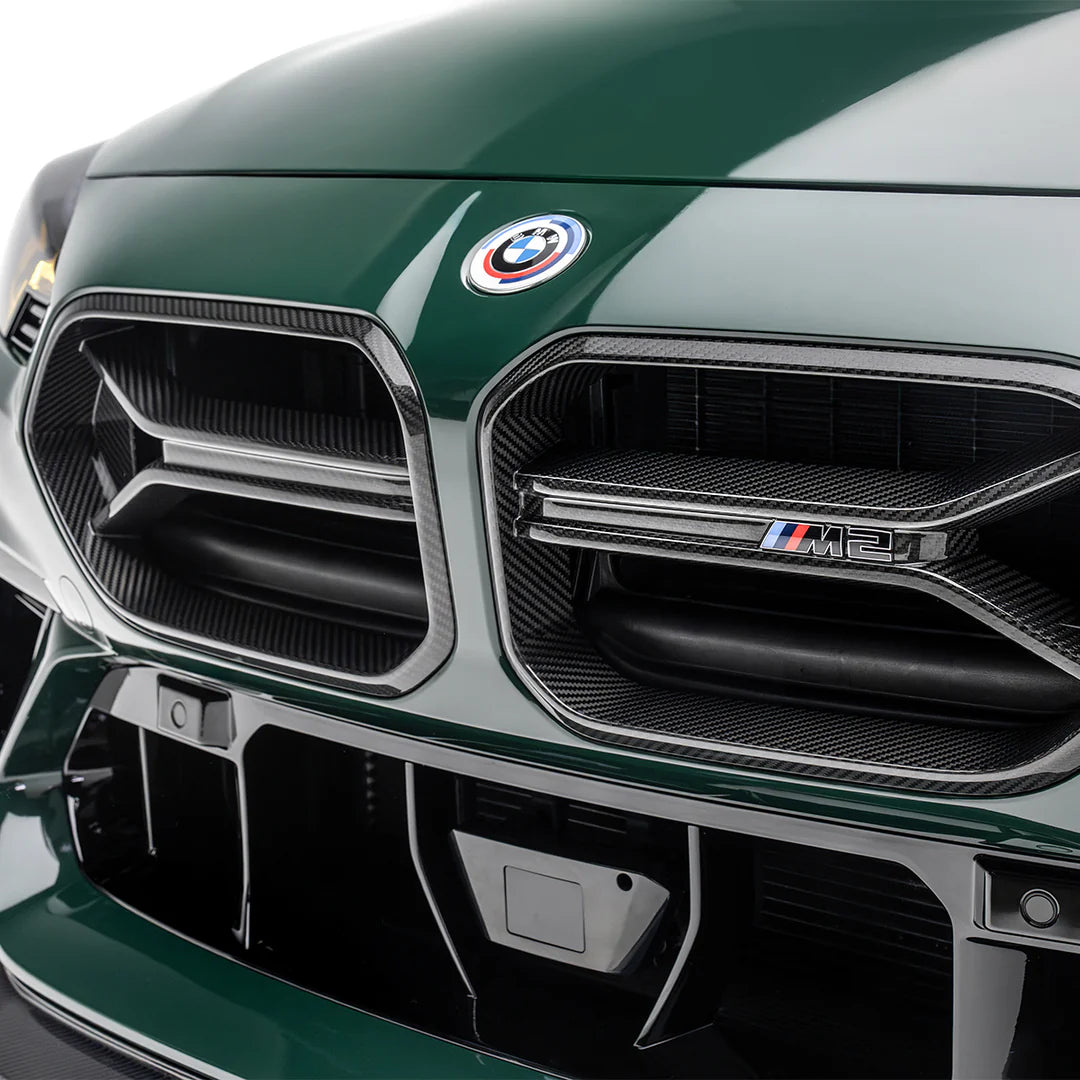 BMW M2 G87 – MP Style Carbon Fiber Front Grills - Exotics Carbon Design