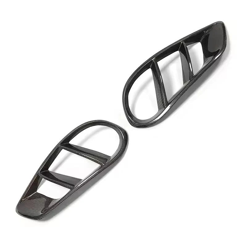 Mercedes C-Class W205 (C63 / C43 / C180 / C200) – Carbon Fiber BRS Style Front Air Vents - Exotics Carbon Design