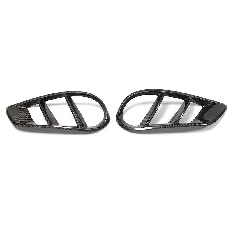 Mercedes C-Class W205 (C63 / C43 / C180 / C200) – Carbon Fiber BRS Style Front Air Vents - Exotics Carbon Design