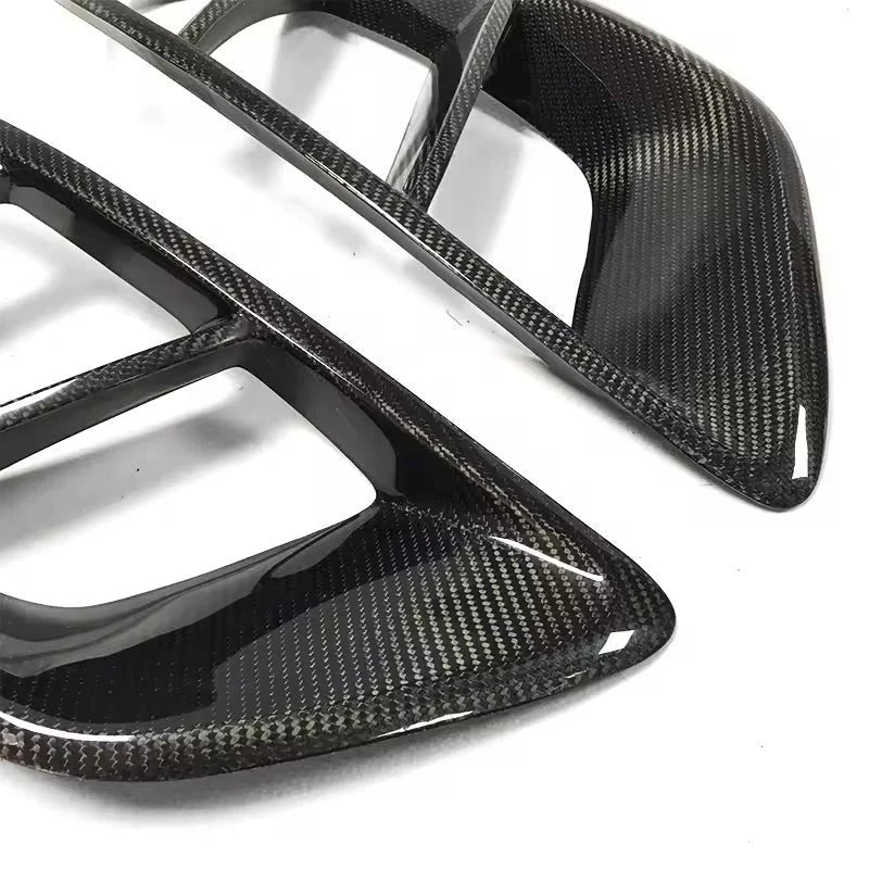 Mercedes C-Class W205 (C63 / C43 / C180 / C200) – Carbon Fiber BRS Style Front Air Vents - Exotics Carbon Design