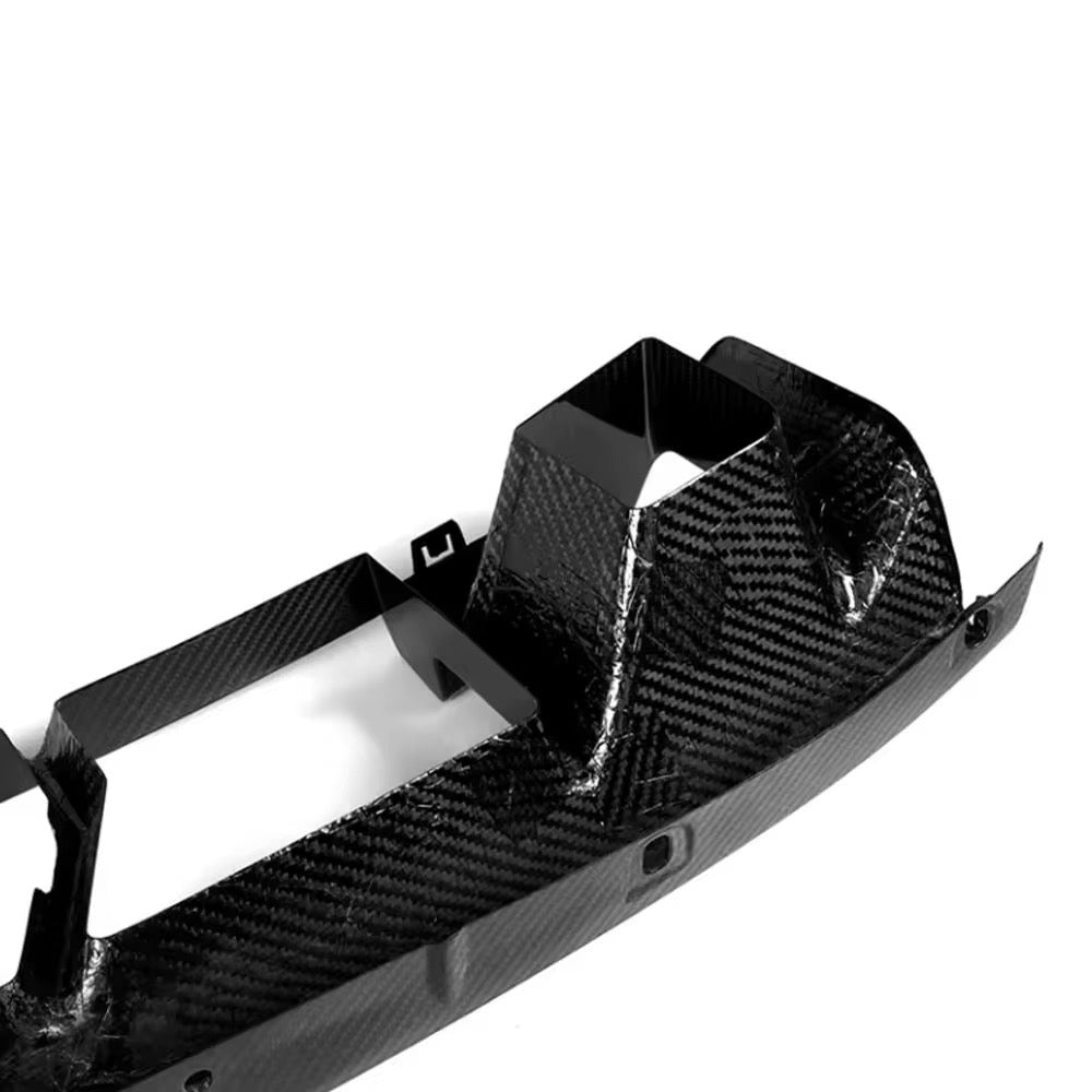 BMW G87 M2 – Carbon Fiber Lower Grille Frame - Exotics Carbon Design