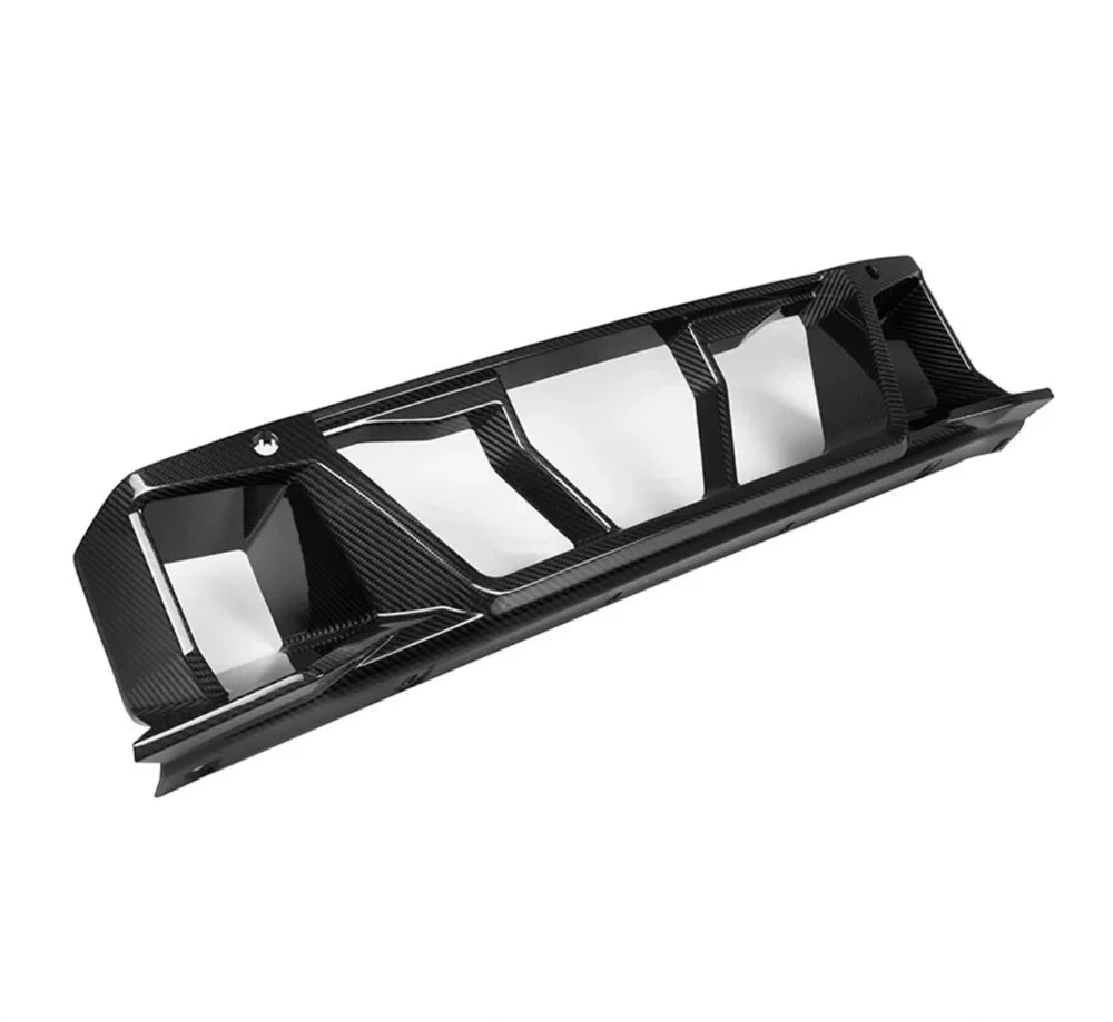 BMW G87 M2 – Carbon Fiber Lower Grille Frame - Exotics Carbon Design