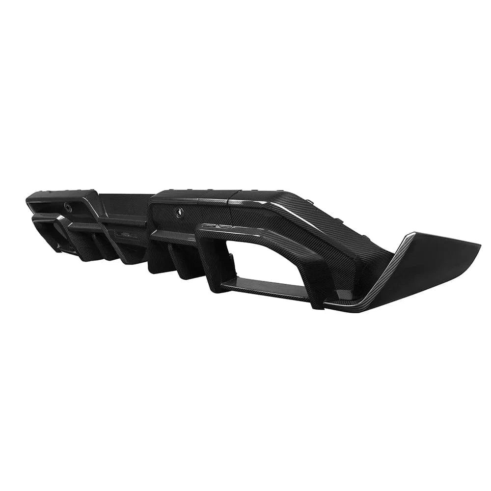 BMW G90 M5 – SQ Style Carbon Fiber Rear Diffuser - Exotics Carbon Design