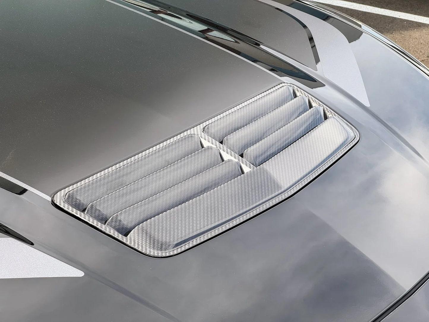 2024+ Ford Mustang S650 Carbon Fiber Front Air Vent Trim