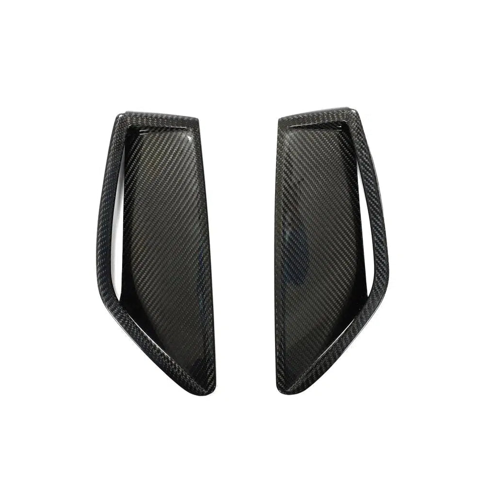 Audi RS6 / RS7 - Carbon Fiber Front Bumper Air Vent Trims