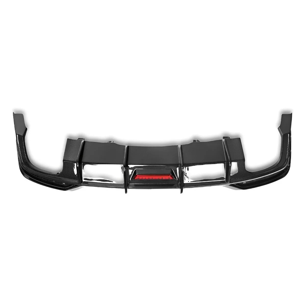 APR Style Carbon Fiber Rear Diffuser with Brake Light – Audi B9.5 S5 & A5 (2020+)