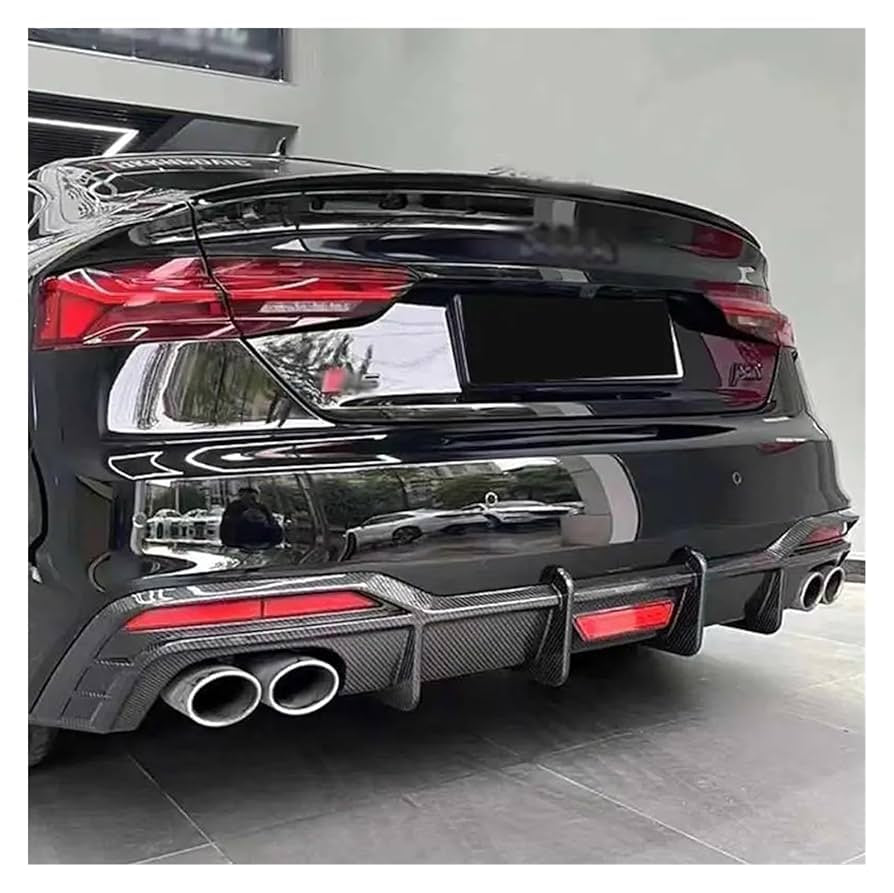 Audi A5 / S5 (2020-2023) - Audi Motorsport Style Carbon Fiber Rear Diffuser