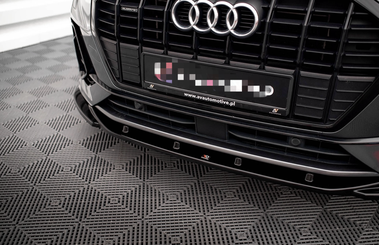 MX Style Front Splitter – Audi Q3 / SQ3 - Exotics Carbon Design