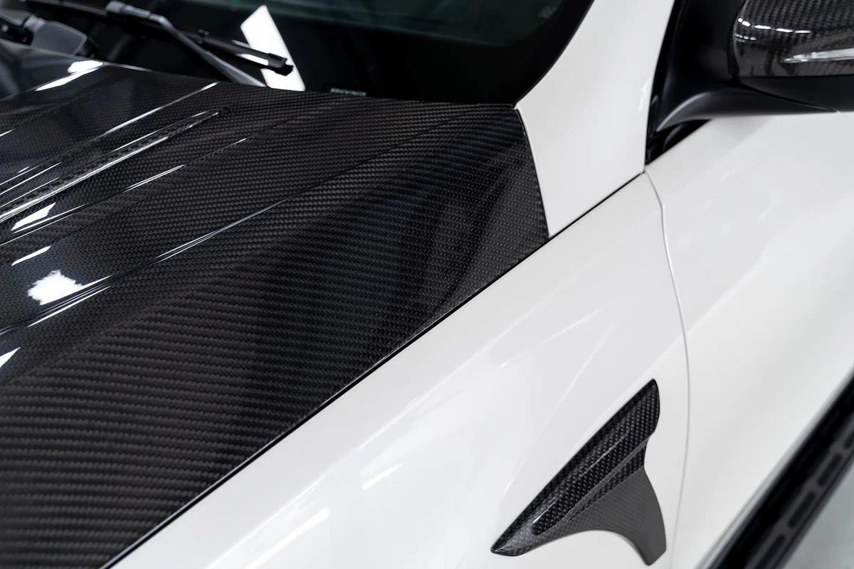 Mercedes-Benz GLE 450/580/53/63 – MSY Style Carbon Fiber Vented Hood - Exotics Carbon Design